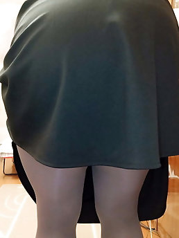 Black skirtandwhite blouse p.3