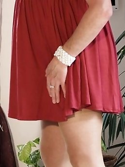 Valisere46 wears sexy pantyhose in this set of photos.