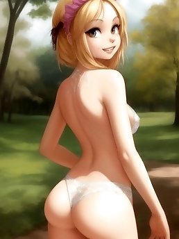 Prostitutes are teasing their buttocks