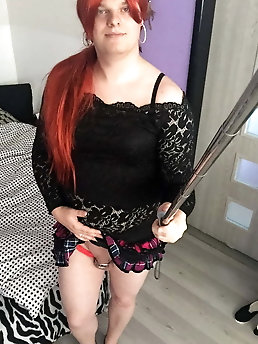 Slim t-girl prostitute having warm butt